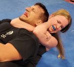 A picture of one of the krav maga lkn instructors